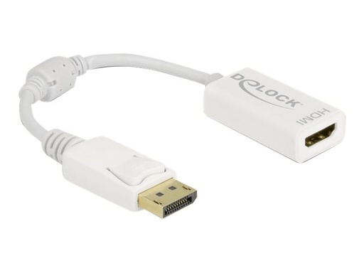 [61015] Delock Videoadapter - DisplayPort männlich Verriegelung zu HDMI weiblich
