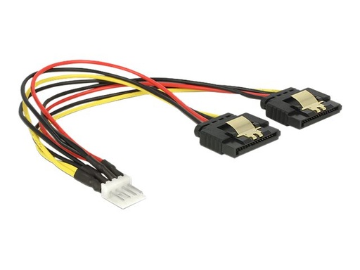 [85236] Delock Netzteil - 4-Pin-Mini-Stromversorgungsstecker (M)
