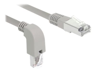 [85865] Delock Patch-Kabel - RJ-45 (M) nach unten gewinkelt zu RJ-45 (M)