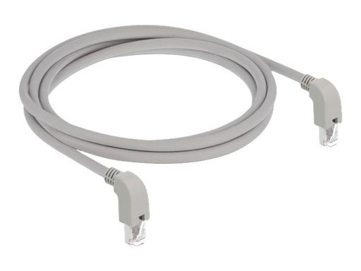[85869] Delock Patch-Kabel - RJ-45 (M) nach unten gewinkelt zu RJ-45 (M)