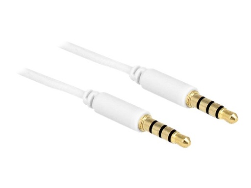 [83439] Delock Headset-Kabel - 4-poliger Mini-Stecker