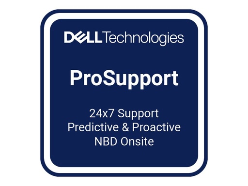 [DOL3_3PS5PS] Dell Erweiterung von 3 jahre ProSupport auf 5 jahre ProSupport - Serviceerweiterung - Arbeitszeit und Ersatzteile (für Notebooks)