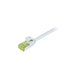 [S217903] Synergy 21 Patchkabel RJ45 CAT6A 500Mhz grau S/FTP slimline rund d - Kabel - Digital/Daten