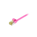 [S217995] Synergy 21 Patchkabel RJ45, CAT6A 500Mhz, 5m, magenta, S-STP(S/FTP), slimline rund d=4,5mm, TPE/LSZH(Superflex), AWG28, mit CAT7 Rohkabel, - Kabel - Digital/Daten