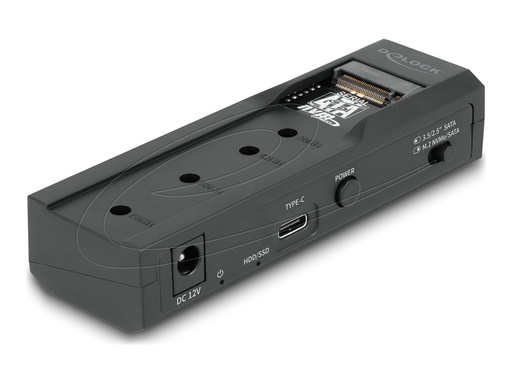 [64253] Delock Speicher-Controller - 2.5", 3.5", M.2 (6.4 cm, 8.9 cm)