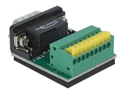 [66321] Delock Serieller Adapter - DB-9 (M) zu 9-poliger