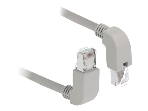 [85872] Delock Patch-Kabel - RJ-45 (M) nach oben gewinkelt zu RJ-45 (M)