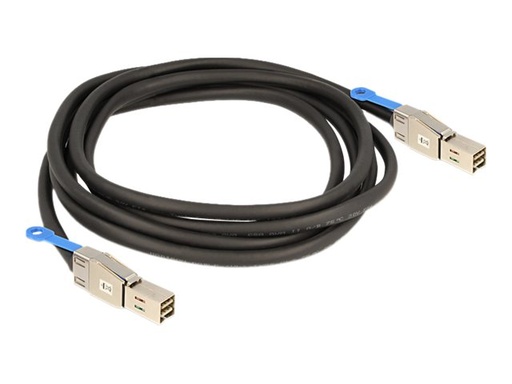 [83396] Delock Externes SAS-Kabel - SAS 12Gbit/s - 36-polig 4x Shielded Mini MultiLane (M)