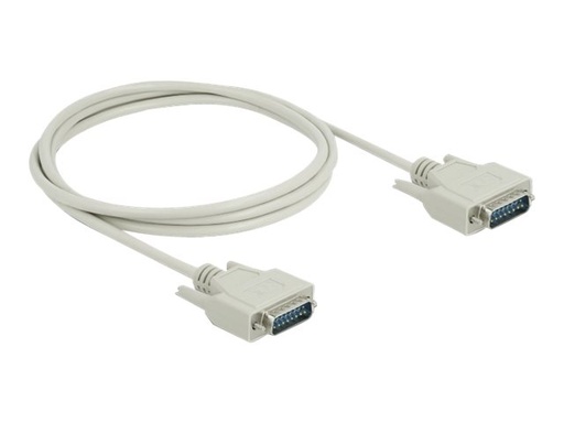 [85976] Delock Kabel seriell - 15 pin D-Sub (DB-15) (M)