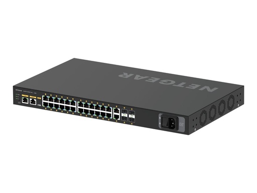[GSM4230P-100EUS] Netgear AV Line M4250-26G4F-PoE+ - Switch - L3 - managed - 24 x 10/100/1000 (PoE+)