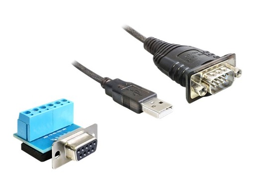 [62406] Delock Adapter USB 2.0> 1 x Seriell RS-422/485 - Adapter - Digital/Daten