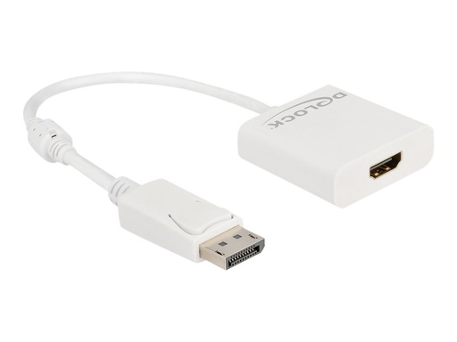 [63586] Delock Videoadapter - DisplayPort männlich eingerastet zu HDMI weiblich