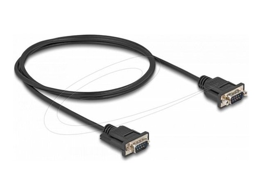 [88000] Delock Kabel seriell - DB-9 (M) zu DB-9 (M)