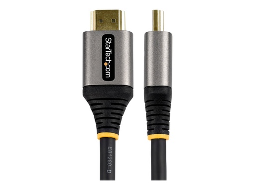[HDMM21V5M] StarTech.com Startech 5m HDMI 2.1 Kabel 8K - Zertifiziertes Ultra High Speed HDMI Kabel 48Gbit/s - 8K 60Hz/4K 120Hz HDR10+ eARC - UHD 8K HDMI Monitorkabel - Monitor/TV - Flexible TPE Ummantelung  (HDMM21V5M)