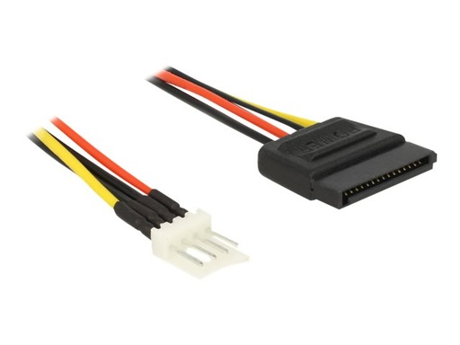 [83877] Delock Stromkabel - 4-Pin-Mini-Stromversorgungsstecker (M)