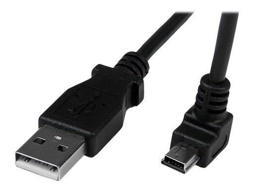 [USBAMB2MD] StarTech.com 2m USB auf Mini USB Anschlusskabel abgewinkelt - USB A zu Mini B Kabel - 1 x USB A (St)