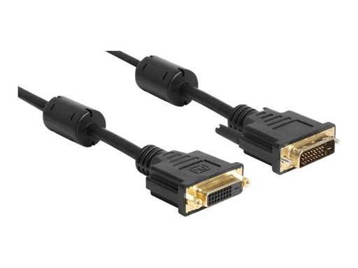 [83185] Delock DVI Verlängerungskabel - DVI-D 24+ - Kabel - Digital/Display/Video