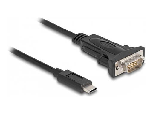 [64125] Delock Adapter USB Type-C> 1 x Seriell RS-232 D-Sub - Adapter - Digital/Daten