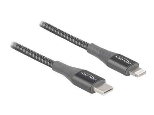 [86632] Delock Lightning-Kabel - USB-C männlich zu Lightning männlich