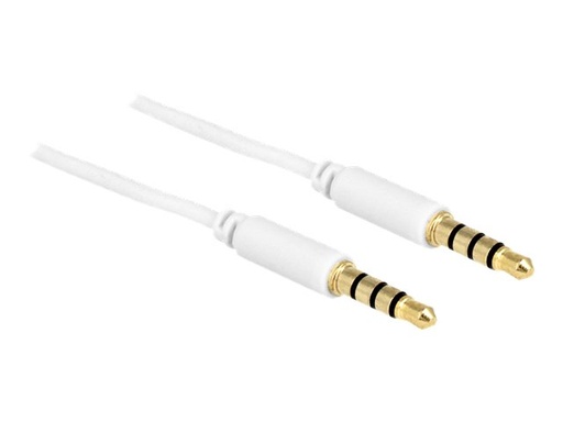 [83442] Delock Headset-Kabel - 4-poliger Mini-Stecker
