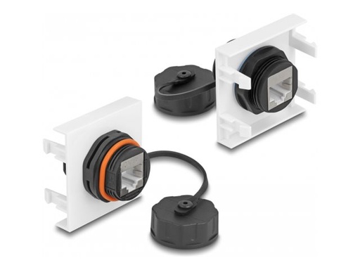 [81411] Delock Easy 45 Modul Netzwerk RJ45 Cat.6A 45 x - Netzwerk - CAT 6a