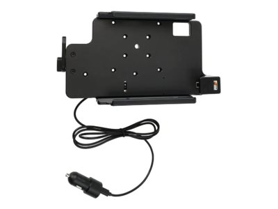 [746466] Brodit ProClip - Ladeschale - cig-plug, USB-C, mit Fixierung + Kfz-Netzteil - 7 A - 2 Ausgabeanschlussstellen (USB Typ A, USB-C)