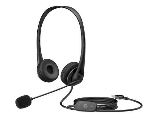 [428H5AA#ABB] HP G2 - Headset - On-Ear - kabelgebunden - USB