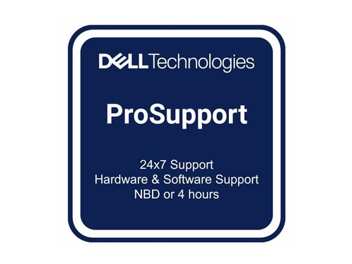 [T360_3PS3PS4H] Dell Erweiterung von 3 Jahre ProSupport auf 3 Jahre ProSupport 4H - Serviceerweiterung - Arbeitszeit und Ersatzteile (für Server)