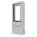 [KIPC2542B-S-EUK] Peerless KIPC2542B-S-EUK - 42" Floor Standing Totem/Portrait Kiosk