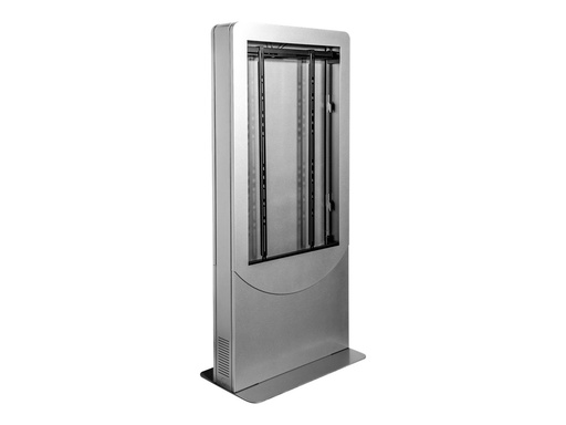 [KIPC2548-EUK] Peerless AV Portrait Kiosk KIPC2548-EUK - Aufstellung - für LCD-Display/Touchscreen - verriegelbar - Stahl - Glanzschwarz - Bildschirmgröße: 121.9 cm (48")