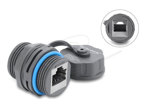 [87157] Delock Netzwerkkoppler - RJ-45 (W) zu RJ-45 (W)