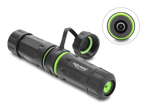 [87180] Delock Adapter für Power Connector - Gleichstromstecker 5,5 x 2,1 mm (W)