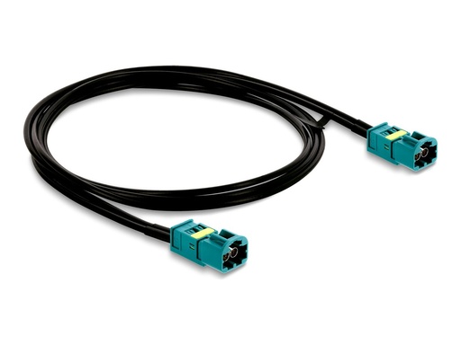 [91470] Delock HF-Kabel - Mini FAKRA Z Steckverbinder männlich zu Mini FAKRA Z Steckverbinder männlich
