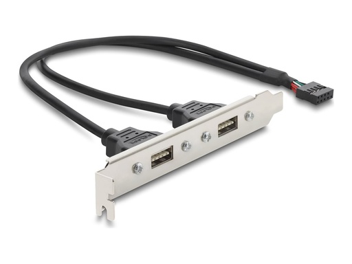 [91800] Delock USB-Konsole - 9-poliger USB 2.0 Kopf (W)