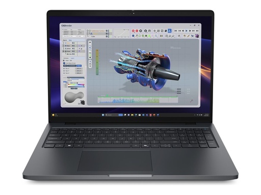 [D4KHD] Dell Pro Precision 5 16 PW516261 - Intel Core Ultra 7 366H / 2 GHz - vPro Enterprise - Win 11 Pro - RTX PRO 1000 Blackwell - 32 GB RAM - 1 TB SSD Performance, SED, NVMe - 40.646 cm (16")