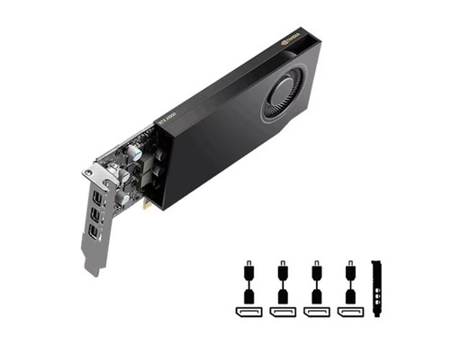 [490-BKQJ] Dell NVIDIA RTX A1000 - Grafikkarte - RTX A1000 - 8 GB GDDR6