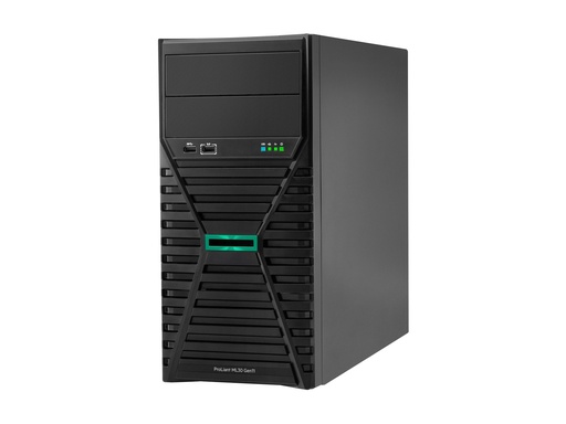 [P98189-425] HPE ProLiant ML30 Gen11 - Server - Tower - 4U - 1-Weg - 1 x Xeon 6325P / 3.5 GHz - RAM 32 GB - SATA - Hot-Swap 6.4 cm (2.5")