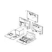 [P1112640-212] Zebra Kit Rear Bezels and WiFi Bezel for Model