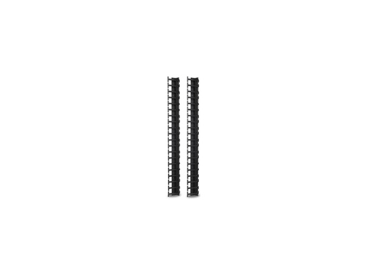 [AR7721] APC Kabelführungsplatte für Schaltschrank - Schwarz - 42HE - TAA-konform (Packung mit 2)