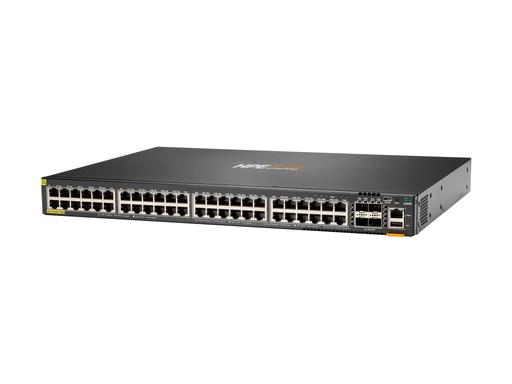 [S0M84A#ABB] HPE Aruba Networking CX 6200F 48G Class 4 PoE 4SFP 370W Switch - Switch - max. Stapelentfernung 10 km - L3 - managed - 48 x 10/100/1000 (PoE+)
